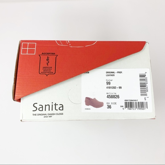 Sanita | Sparkle Patent Leather Professional Clogs - Picture 8 of 8